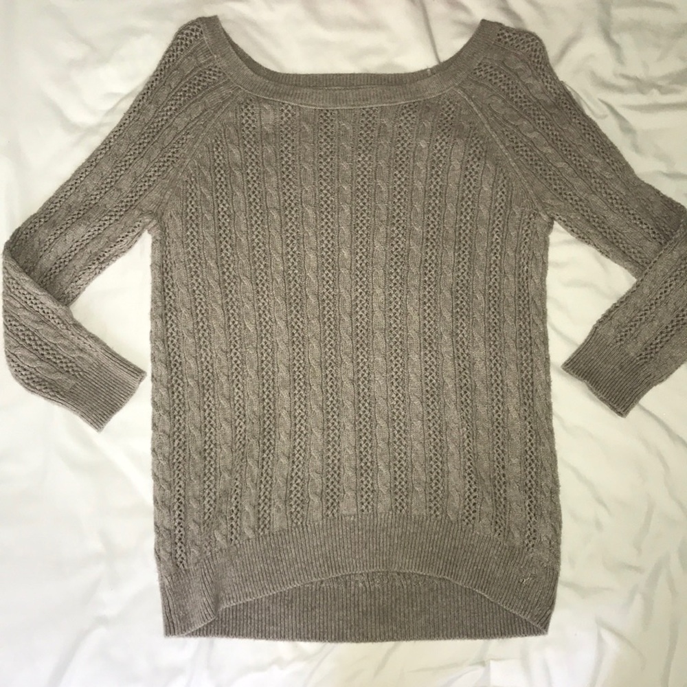 American Eagle Knit Crewneck Sweater